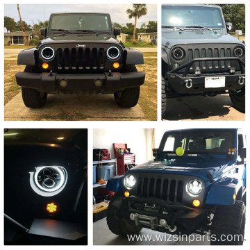 Wizsin LED Halo Headlights w/ DRL